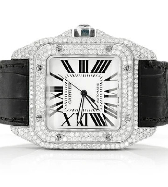 Cartier Santos De Cartier 40MM Steel 11.75ctw