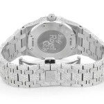 Audemars Piguet Ladies Steel 33MM Quartz - Fully Iced Out